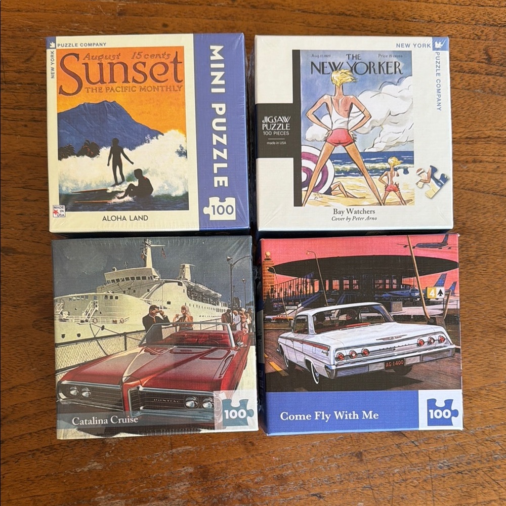 Four mini puzzles